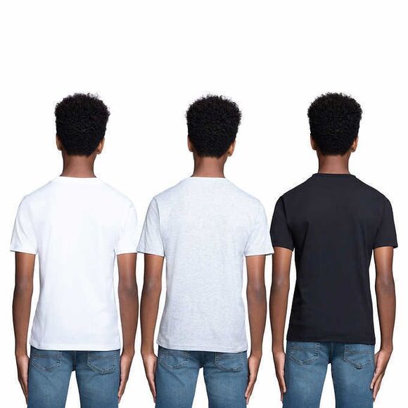 Spyder Youth 3-Pack Tee Boys Crew Neckline Spyder Brand Logo - Picture 4 of 4